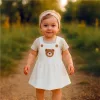 Baba szoknya New Baby Luxury clothing Laura fehér