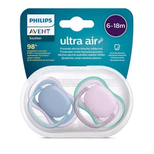 Baba cumi Ultra air Neutral Avent 6- 18 hónap 2 darab lány