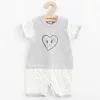 Baba pamut nyári kezeslábas New Baby Szivecske