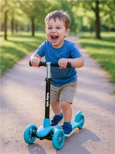 Baby Mix Prime robogó kék színben