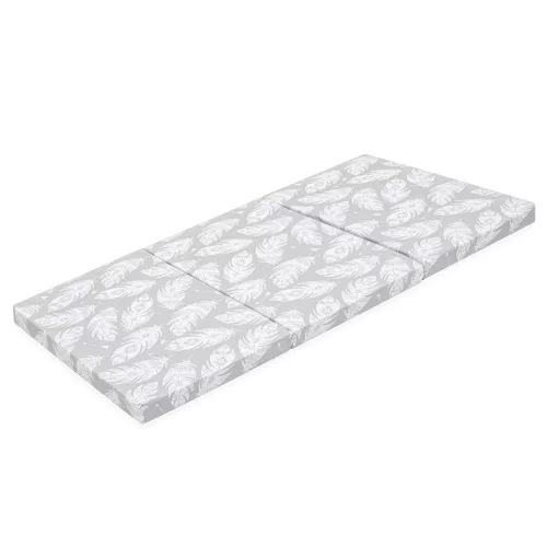 Gyerek összerakható matrac New Baby STANDARD 120x60x5 cm tollak