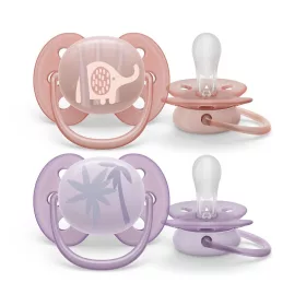   Baba cumi Ultrasoft Premium Avent állatok 0 - 6 hónap 2 darab lány