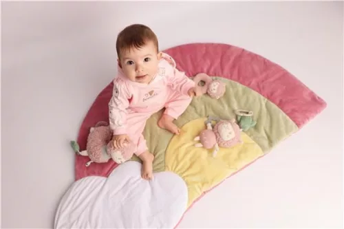 2 részes bab együttes New Baby Biscuits rózsaszín