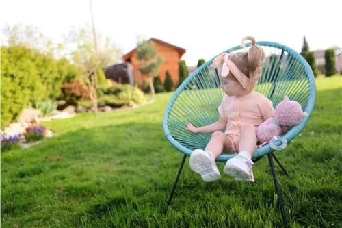 Baba muszlin fejpánt New Baby Leny Peach