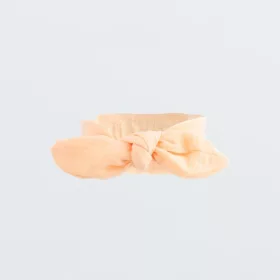 Baba muszlin fejpánt New Baby Leny Peach