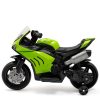 Gyermek elektromos motorkerékpár Baby Mix Supersport zöld