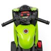 Gyermek elektromos motorkerékpár Baby Mix Supersport zöld