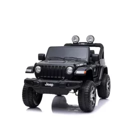   Gyermek elektromos autó Baby Mix Jeep Wrangler Rubicon fekete