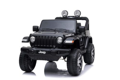 Gyermek elektromos autó Baby Mix Jeep Wrangler Rubicon fekete