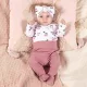 Baba pamut fejpánt Nicol Emily