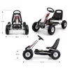 Go-kart Milly Mally Thor pedálos gyerek gokart fehér