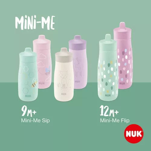 Gyermek itatópohár NUK Mini-Me Sip 300 ml purple
