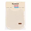 Gyermek frottír előke PVC-vel bélelve New Baby bézs