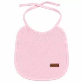   Gyermek frottír előke PVC-vel bélelve New Baby rózsaszín