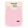 Gyermek frottír előke PVC-vel bélelve New Baby rózsaszín