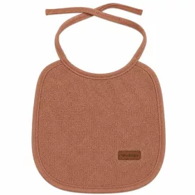 Gyermek frottír előke PVC-vel bélelve New Baby barna
