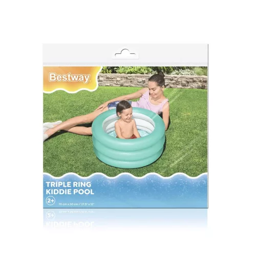 Gyermek felfújhatós medence Bestway Mini 70x30 cm menta