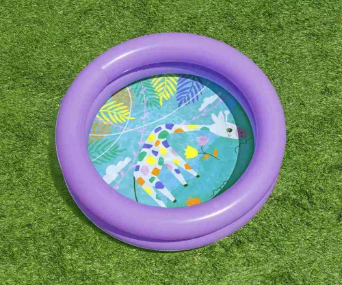 Gyermek felfújhatós medence Bestway Mikro 61x15 cm lila