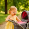 Babakocsi babáknak 2v1  Baby Mix pink-grey