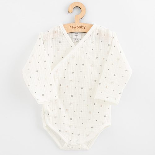 Csecsemő muszlin patentos body New Baby Arthur