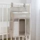 Kiságy szervező TinyTidy New Baby szürke