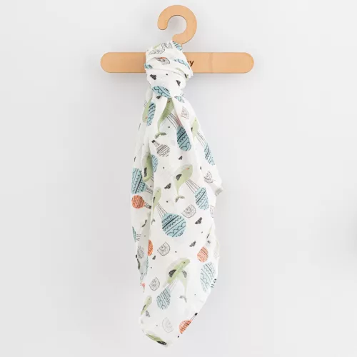 Pamut pelenka nyomtatással New Baby 70x80 cm 3 db FIÚ