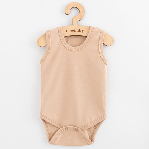 Baba body ujj nélküli New Baby Classic II világos bézs fiú