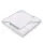 Gyermek frottír törölköző és kapucnival New Baby BASIC 80x80 fehér-kék