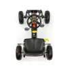 Go-kart Milly Mally Thor pedálos gyerek gokart fekete