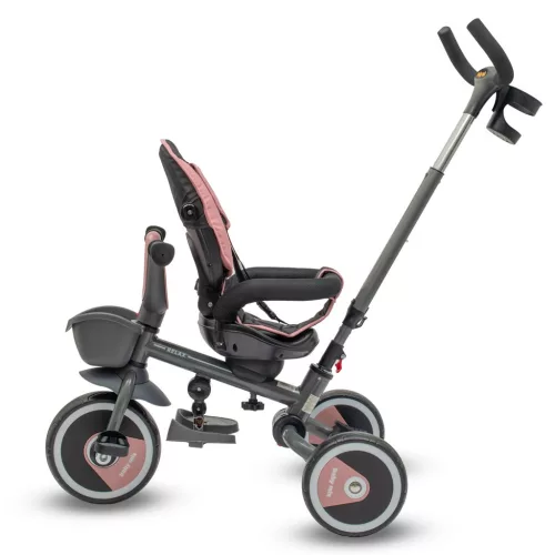 Gyerek tricikli Baby Mix 5az1-ben RELAX 365° rózsaszín
