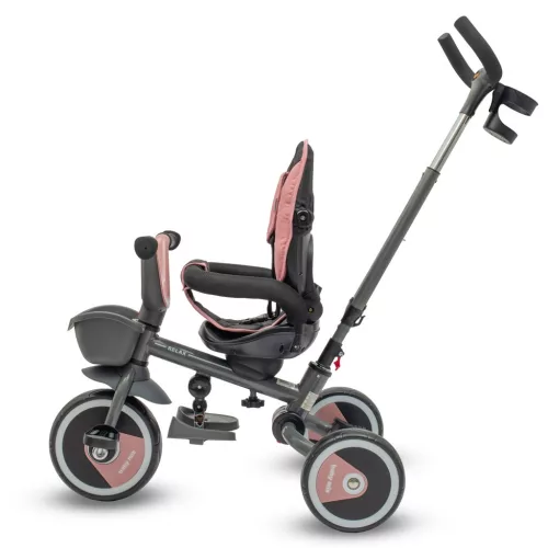 Gyerek tricikli Baby Mix 5az1-ben RELAX 365° rózsaszín