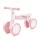 Gyerek futóbicikli Baby Mix Bunny Hop Ultralight rózsaszín