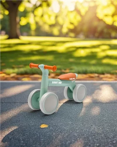 Gyerek futóbicikli Baby Mix Bunny Hop Ultralight rózsaszín