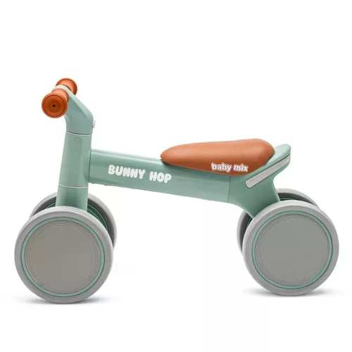 Gyerek futóbicikli Baby Mix Bunny Hop Ultralight zöld