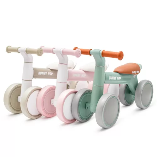 Gyerek futóbicikli Baby Mix Bunny Hop Ultralight zöld