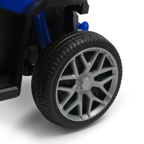 Bébitaxi tolókarral Baby Mix Mega Prime EVA  kék