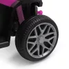 Bébitaxi tolókarral Baby Mix Mega Prime EVA  rózsaszín