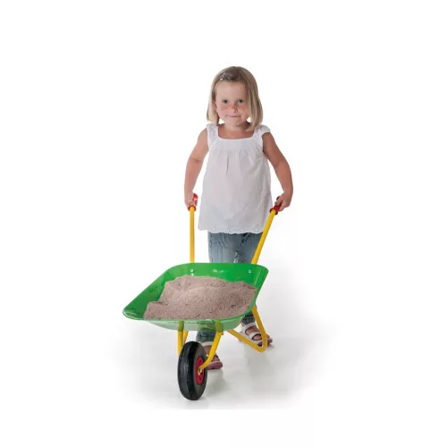 Gyermek kerti talicska fém Milly Mally Rolly Toys zöld