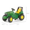 Pedálos traktor Rolly Toys John Deere Farmtrac zöld