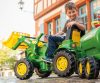 Pedálos traktor Rolly Toys John Deere Farmtrac zöld