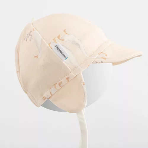 Pamut baba sapka napellenzővel New Baby Libák