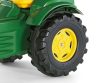 Pedálos traktor rakodó Rolly Toys John Deere Farmtrac zöld