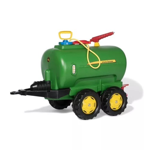 Pedálos traktor rakodó Rolly Toys John Deere Farmtrac zöld