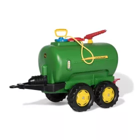   Tartálykocsi szivattyúval és locsolóval Rolly Toys John Deere zöld