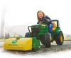 Tartálykocsi szivattyúval és locsolóval Rolly Toys John Deere zöld