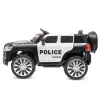 Gyermek elektromos autó Baby Mix Police 4x4 fekete