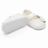 Baba szatén balettcipők New Baby Ivory Flowers 3-6 h