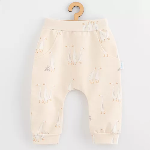 Baba pamut szabadidő nadrág New Baby Libák