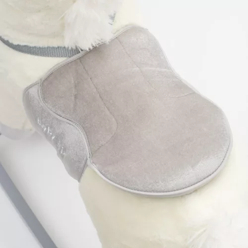 Hintaló játékszer dallammal és kerekekkel Unicorn Baby Mix fehér