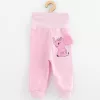 Baba együttes póló és szabadidő nadrág New Baby Happy Elephant pink